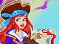 Игра Облечи Хелоуин на пиратската принцеса  онлайн