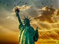 Игра Статуя на свободата мозайката  онлайн