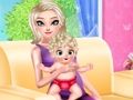 Игра Принцеса Елза Бебе Роден  онлайн