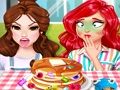 Игра Предизвикателство за забавна храна  онлайн