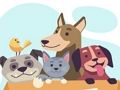 Игра Приемете мозайката за домашни любимци  онлайн