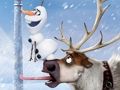 Игра Коледните пъзели на Олаф  онлайн