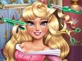 Игра Спяща принцеса Истински прически  онлайн