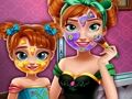 Игра Истинска грим на Ледена принцеса  онлайн
