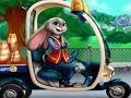 Игра Момичета оправят зайче кола  онлайн