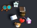 Игра Съвпадение на 3D забавление  онлайн