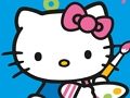 Игра Цвят по номер със Hello Kitty  онлайн