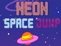 Игра Неонов космически скок  онлайн