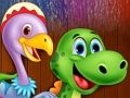 Игра Книги за оцветяване на динозаври  онлайн