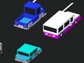 Игра Магистрала кубични коли  онлайн