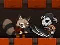 Игра Енот приключенска игра  онлайн