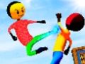 Игра Невероятна битка в град Stickman  онлайн