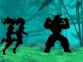 Игра Боец на сенки  онлайн