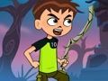 Игра Бен 10 Приключението на призрачната къща  онлайн