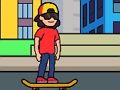 Игра Скейтборд Wheelie  онлайн