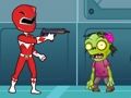 Игра Power Rangers Zombie Shooter онлайн