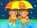 Игра Детски пъзел за дъждовен ден  онлайн