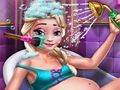 Игра Грижа за баня за бременни Ice Queen  онлайн
