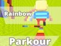 Игра Kogama Rainbow Parkour онлайн