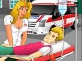 Игра Целувка на медицинска сестра  онлайн