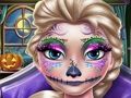 Игра Елза Страшен грим за Хелоуин  онлайн