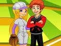 Игра Бейзболни целувки онлайн Игра Бейзболни целувки онлайн