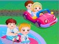 Игра Бебешка леска научава превозни средства  онлайн
