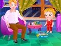 Игра Ден на бащите на бебето леска  онлайн