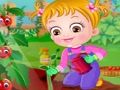 Игра Време за градинарство на бебе леска  онлайн