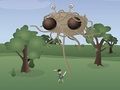 Игра Летящо спагети чудовище  онлайн