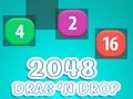 Игра 2048 плъзгане и пускане  онлайн