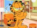 Игра Гарфилд пъзел  онлайн
