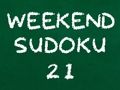 Игра Судоку уикенд 21  онлайн