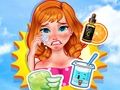 Игра Fun Island: От слънчево изгаряне до гладка кожа  онлайн