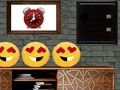 Игра Бягство от къща от сива тухла  онлайн
