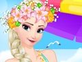 Игра Плажен ден на Елза  онлайн