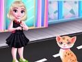 Игра Спасяване на котенце на Малката принцеса  онлайн