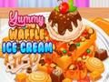 Игра Вкусен вафлен сладолед  онлайн