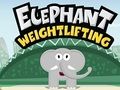 Игра Вдигане на тежест на слона  онлайн