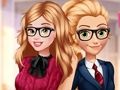 Игра Обратно към модни модни ученици  онлайн