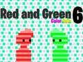 Игра Червен и зелен 6 цветен дъжд  онлайн