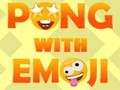 Игра Понг с емоджи  онлайн