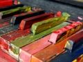 Игра Цветна мозайка за пиано онлайн Игра Цветна мозайка за пиано онлайн