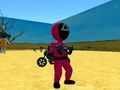 Игра Игра на калмари: стрелба оцеляване онлайн