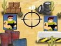 Игра 2D война приятели стрелба  онлайн