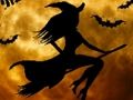Игра Пъзел за Хелоуин на вещица  онлайн