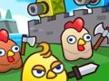 Игра Обединяване на оръдия: Chicken Defense  онлайн