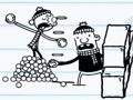 Игра Снежна битка на StickMan  онлайн