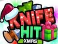 Игра Knife Hit Коледа  онлайн