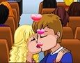 Игра Целувка на жълтия автобус онлайн